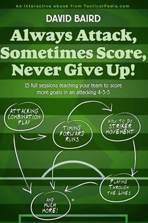 Always Attack, Sometimes Score, Never Give Up! - 15 Full Sessions Teaching your Team to score more goals in an attacking 4-3-3