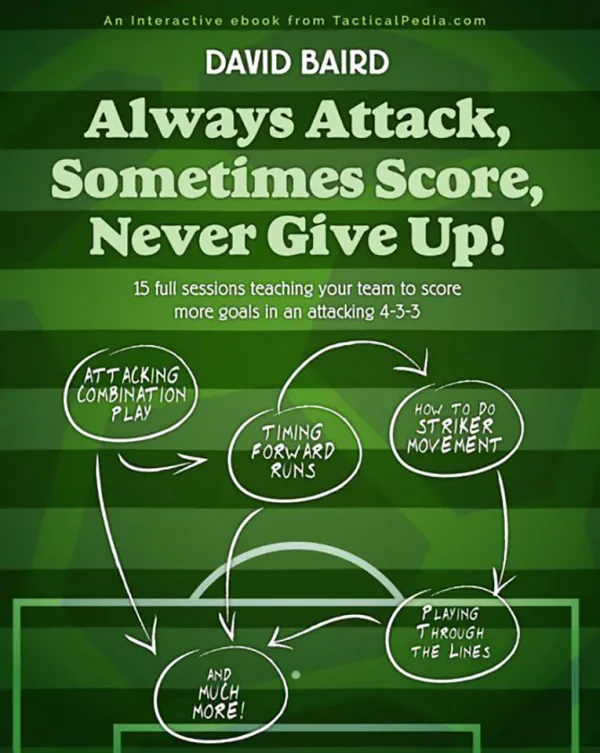 Always Attack, Sometimes Score, Never Give Up! - 15 Full Sessions Teaching your Team to score more goals in an attacking 4-3-3