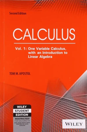Calculus, Vol. 1: One-Variable Calculus, with an Introduction to Linear Algebra (2nd Edition) (B5)