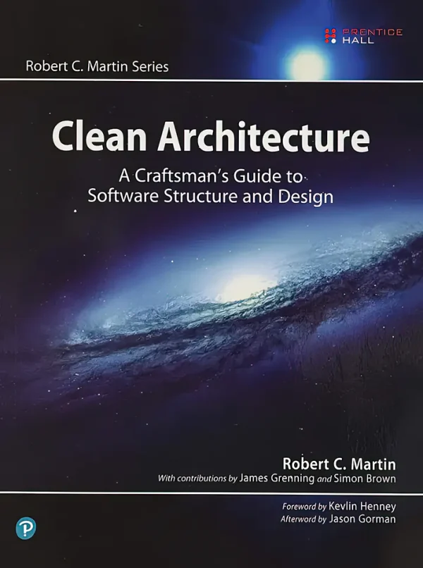 Clean Architecture: A Craftsman's Guide to Software Structure and Design (Robert C. Martin Series) 1st Edition (B5)