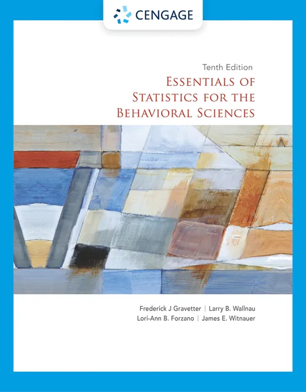 Essentials Of Statistics for The Behavioral Sciences (B5)