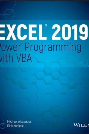 Excel 2019 Power Programming with VBA (B5)
