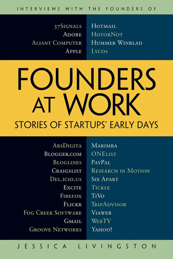 Founders at Work: Stories of Startups' Early Days (B5)
