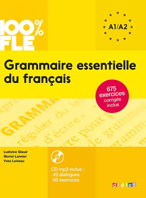 Grammaire essentielle du français A1-A2 (B5) (Color)
