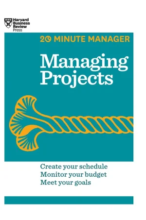 HBR 20-Minute Manager Series Managing Projects