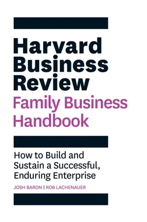 Harvard Business Review Family Business Handbook (HBR Handbook Series)