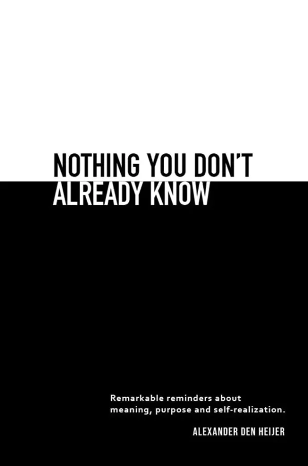 Nothing you don't already know
