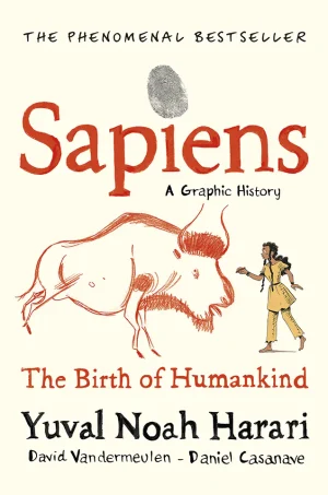 Sapiens A Graphic History Volume 1: The Birth of Humankind (Graphic) (B5) (Color)