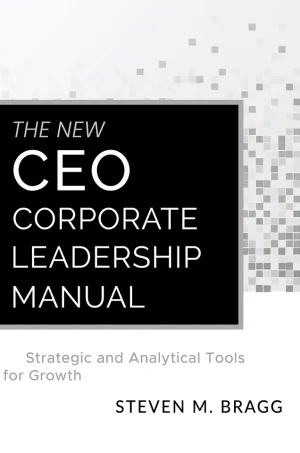 The New CEO Corporate Leadership Manual: Strategic and Analytical Tools for Growth (1st Edition)  (B5)