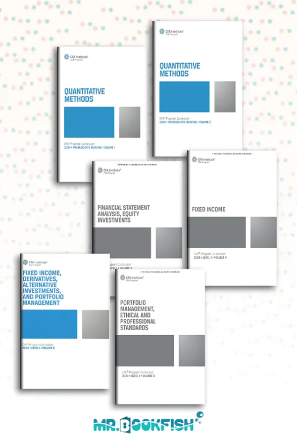 2024 CFA© Program Curriculum Level (6 Books set)
