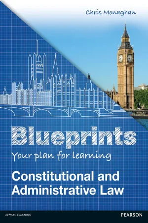 Blueprints Your Plan For Learning Constitutional And Administrative Law (B5) (Color)
