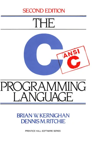 C Programming Language (2nd Edition) (B5)
