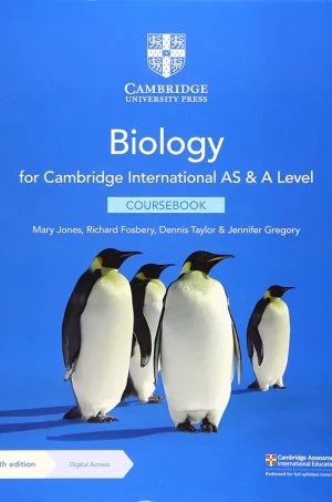 Cambridge International AS  A Level Biology Coursebook, 5e (B5) (Color)