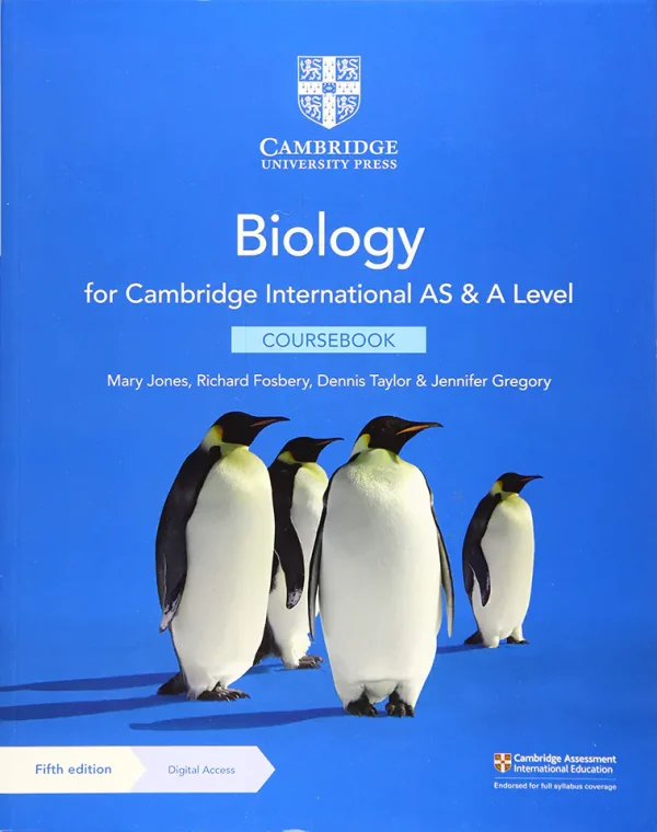 Cambridge International AS  A Level Biology Coursebook, 5e (B5) (Color)