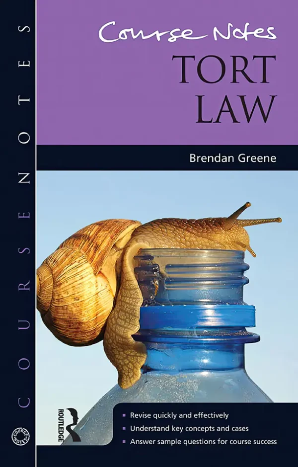 Course Notes Tort Law (B5) (Color)