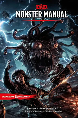 D&D Monster Manual (Dungeons & Dragons Core Rulebook) (B5) (Graphic) (Color)