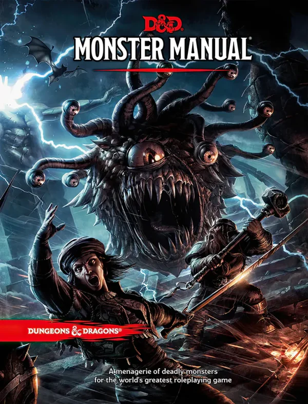 D&D Monster Manual (Dungeons & Dragons Core Rulebook) (B5) (Graphic) (Color)