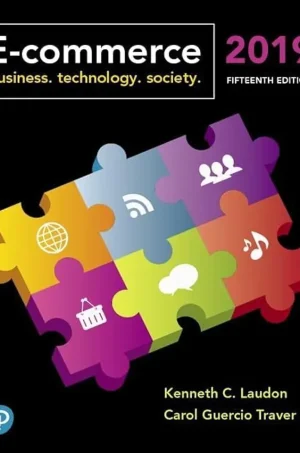 E-Commerce 2019: Business, Technology and Society (15th Edition) (B5) (Color)
