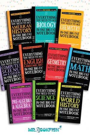 Big Fat Notebook Series (LARGE) (10 Books set)