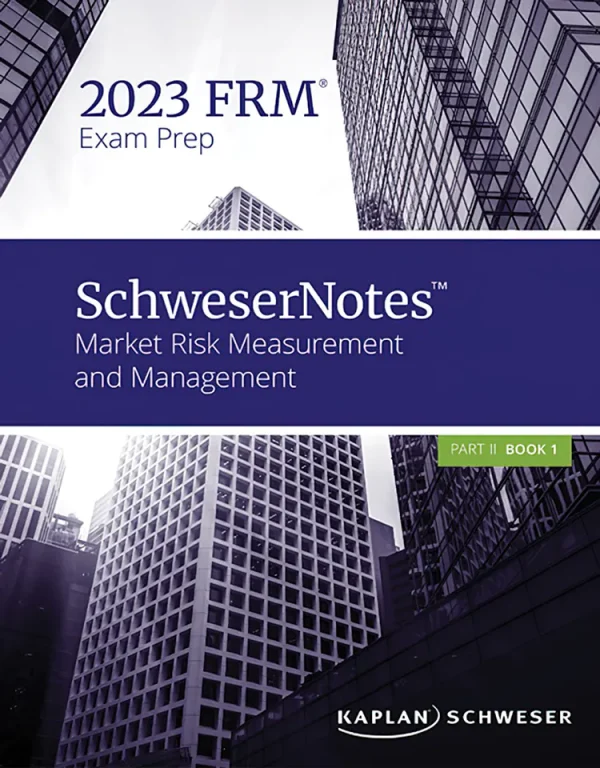 FRM Part 2 Schweser Notes 2023 Book 1 (B5) (Color)