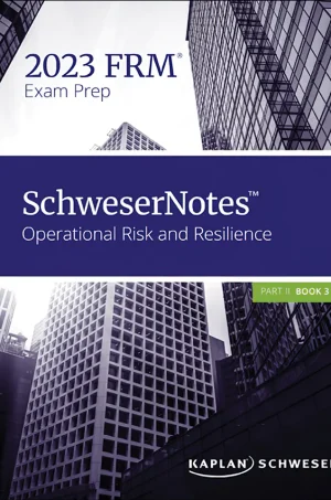 FRM Part 2 Schweser Notes 2023 Book 3 (B5) (Color)