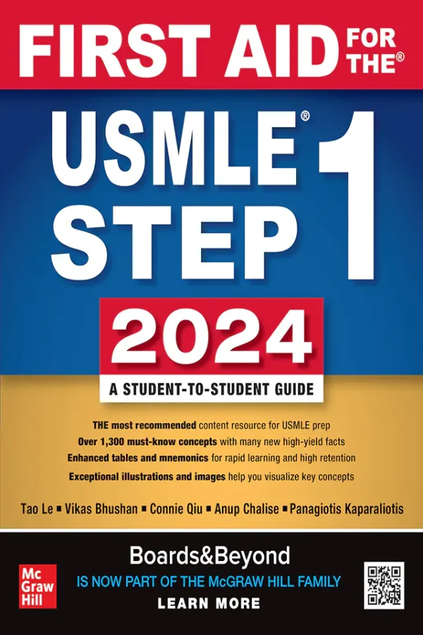 First Aid for the USMLE Step 1 2024 34th Edition (B5) (Color)