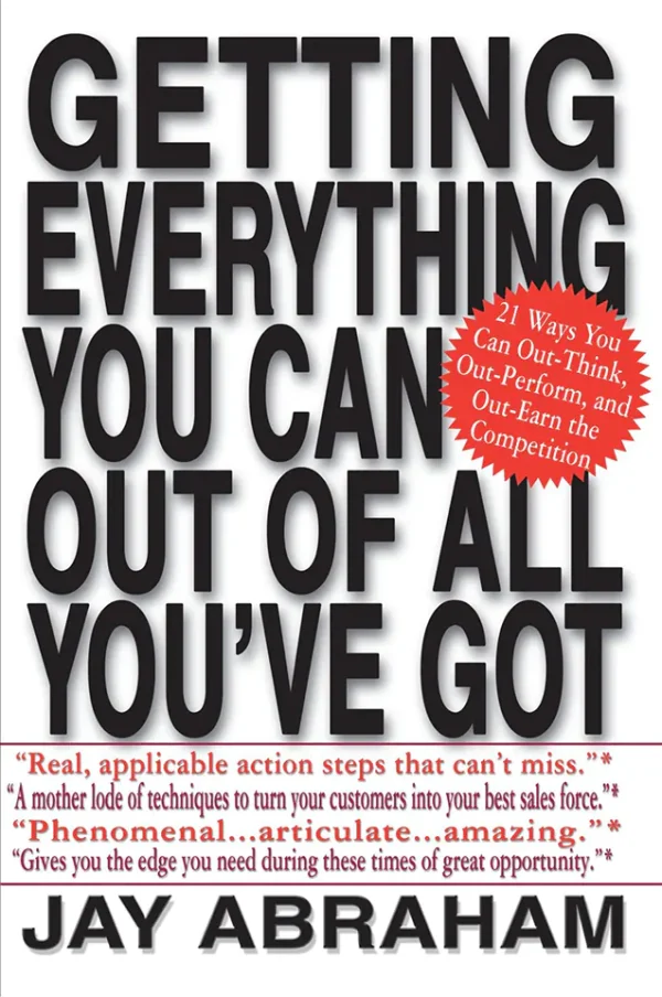 Getting Everything You Can Out of All You've Got