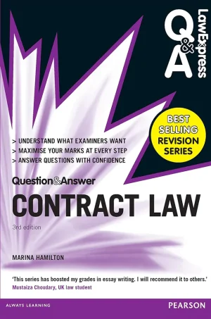 Law Express Question and Answer – Contract Law (Q&A revision guide) (Law Express Questions & Answers) (3rd Edition) (B5) (Color)