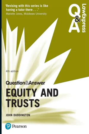 Law Express Question and Answer – Equity and Trusts (Law Express Questions & Answers) (4th Edition) (B5) (Color)