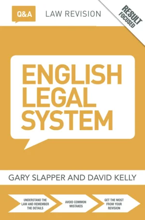 English Legal System (Key Facts Key Cases) (B5) (Color)