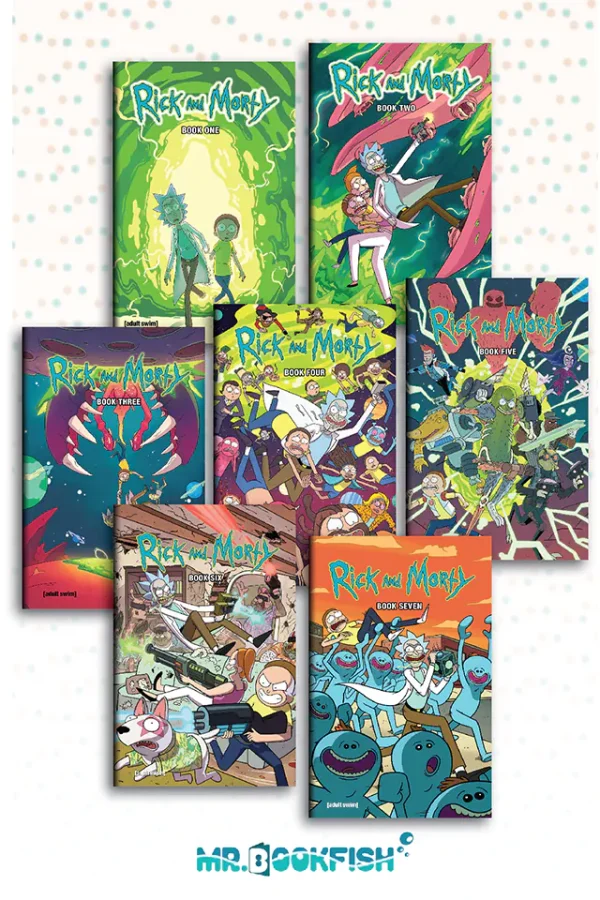 Rick and Morty Book (7 Books set)