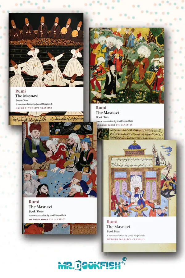 Rumi The Masnavi (4 Books set)