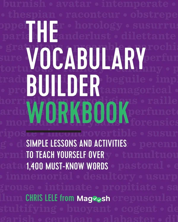 The Vocabulary Builder Workbook: Simple Lessons and Activities to Teach Yourself Over 1,400 Must-Know Words (Color)